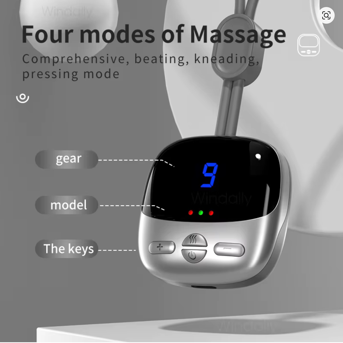 Portable Hanging Neck Massager