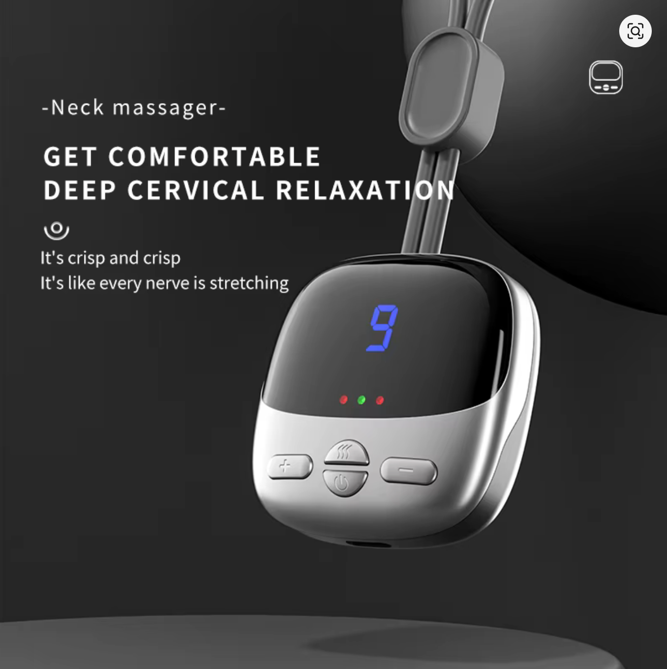 Portable Hanging Neck Massager