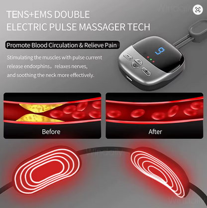 Portable Hanging Neck Massager